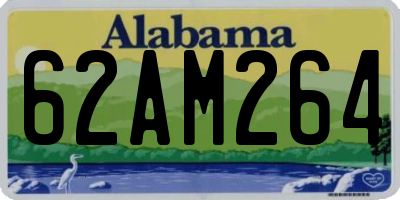 AL license plate 62AM264