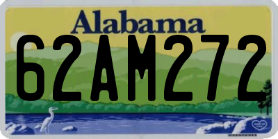 AL license plate 62AM272