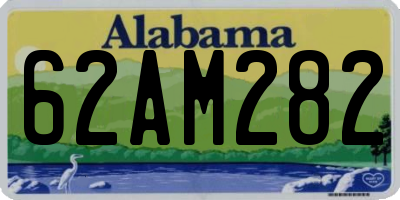 AL license plate 62AM282