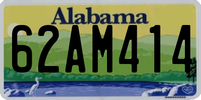 AL license plate 62AM414