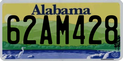 AL license plate 62AM428
