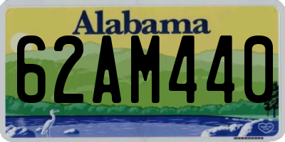 AL license plate 62AM440