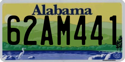 AL license plate 62AM441