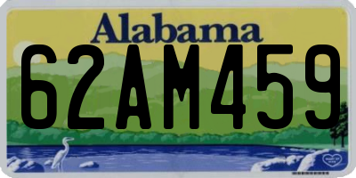 AL license plate 62AM459