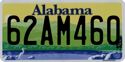 AL license plate 62AM460