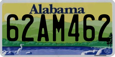 AL license plate 62AM462