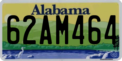 AL license plate 62AM464