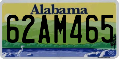 AL license plate 62AM465