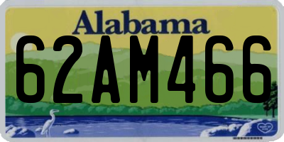AL license plate 62AM466