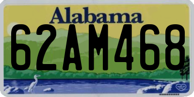 AL license plate 62AM468