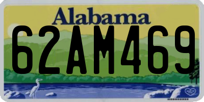 AL license plate 62AM469