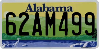 AL license plate 62AM499