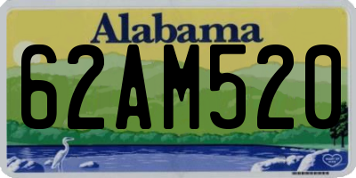 AL license plate 62AM520