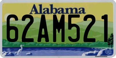 AL license plate 62AM521