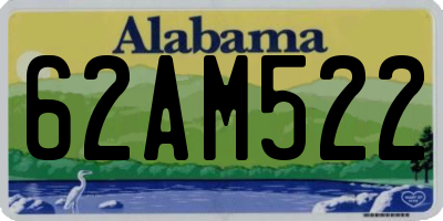 AL license plate 62AM522
