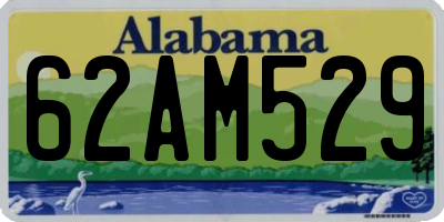 AL license plate 62AM529