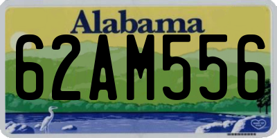 AL license plate 62AM556