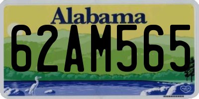 AL license plate 62AM565