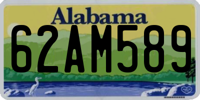 AL license plate 62AM589