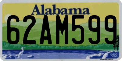 AL license plate 62AM599