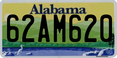 AL license plate 62AM620