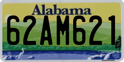 AL license plate 62AM621