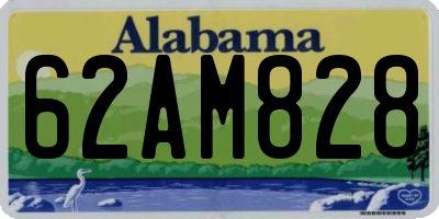 AL license plate 62AM828