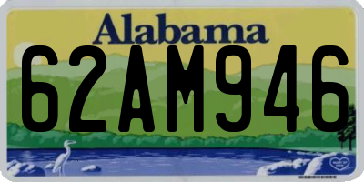 AL license plate 62AM946