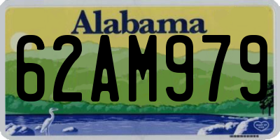 AL license plate 62AM979