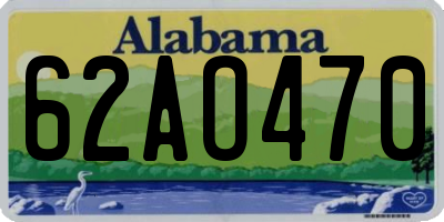 AL license plate 62AO470