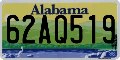 AL license plate 62AQ519