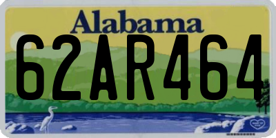 AL license plate 62AR464