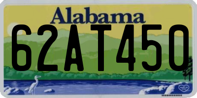 AL license plate 62AT450