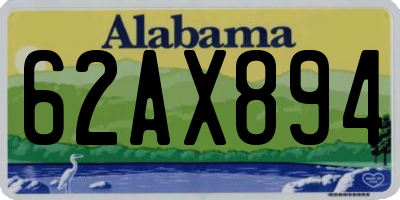 AL license plate 62AX894