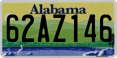 AL license plate 62AZ146