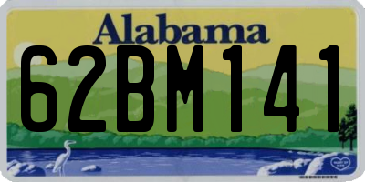 AL license plate 62BM141