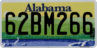 AL license plate 62BM266