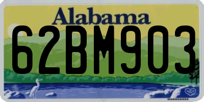AL license plate 62BM903