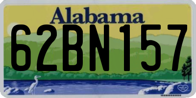 AL license plate 62BN157