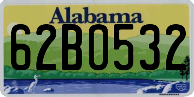 AL license plate 62BO532