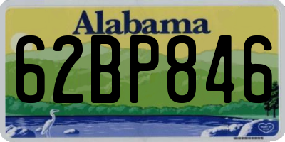 AL license plate 62BP846