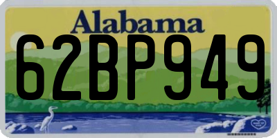 AL license plate 62BP949