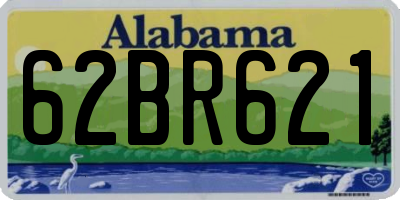 AL license plate 62BR621
