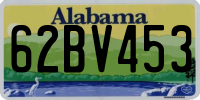 AL license plate 62BV453