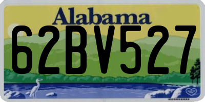 AL license plate 62BV527