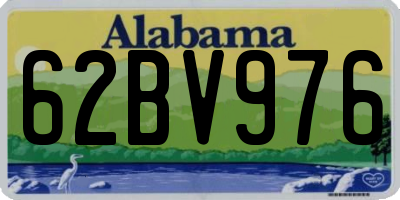 AL license plate 62BV976
