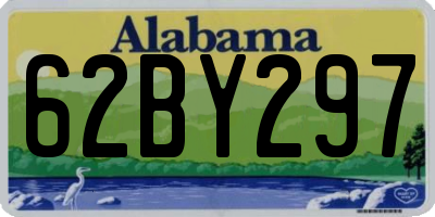 AL license plate 62BY297