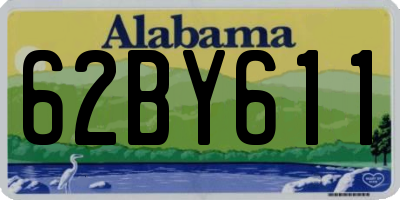 AL license plate 62BY611
