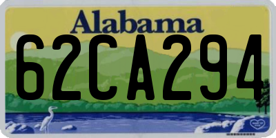 AL license plate 62CA294