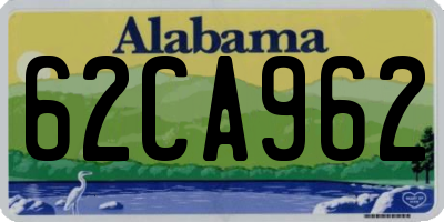 AL license plate 62CA962
